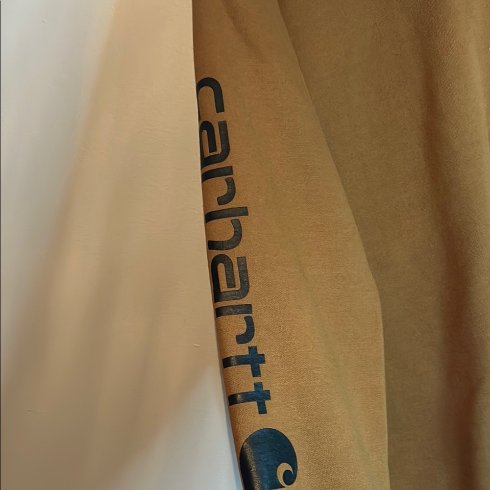 Carhartt Brown Sweatshirt Hoodie Casual Wear NWOT - Picture 6 of 6
